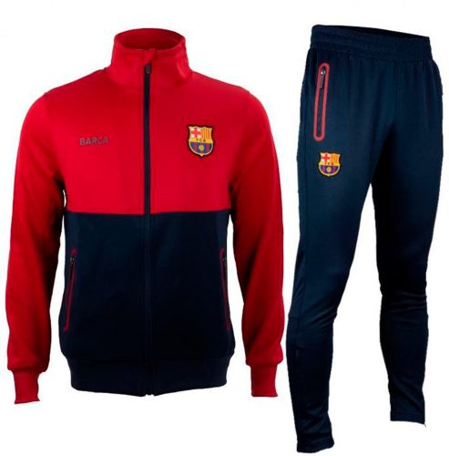 FC Barcelona bemelegítő nadrág és pulóver szett