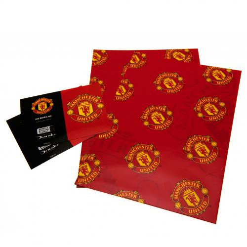 Manchester United FC csomagoló papír Crest