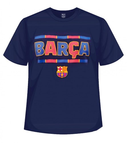 FC Barcelona kék póló BARCA