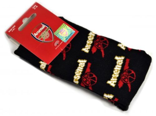 Arsenal zokni címeres Gunners