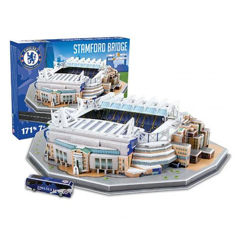 Chelsea FC 3D Puzzle Stadion Stamford Bridge