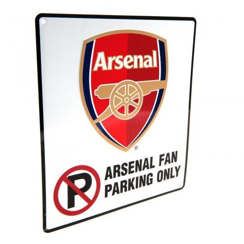 Arsenal FC parkoló tábla 