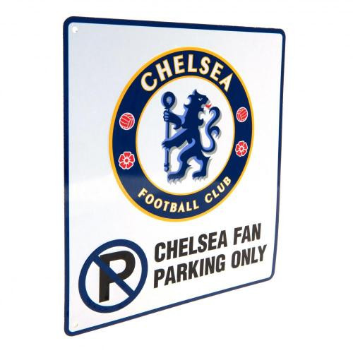 Chelsea FC fém parkoló tábla
