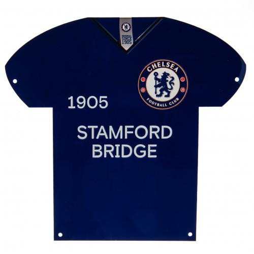 Chelsea FC mez alakú tábla Crest