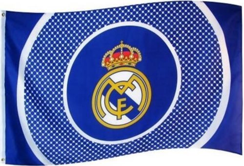 Real Madrid FC nagy szurkolói zászló Crest