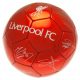 Liverpool FC 5' aláírásos labda SignRed Crest