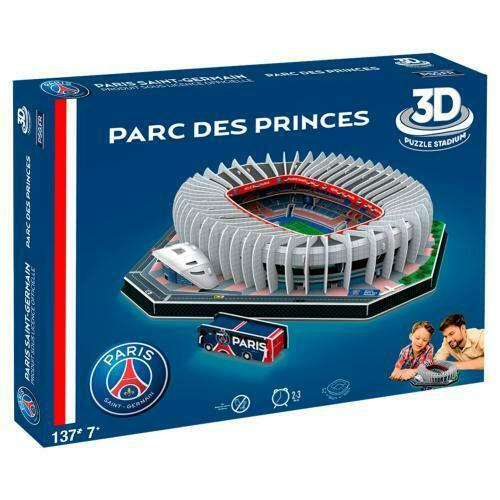 PSG Paris Saint-Germain 3D puzzle stadium Parc Des Princes