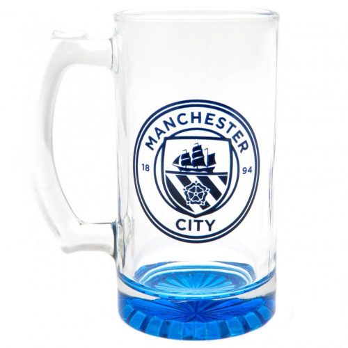 Manchester City FC masszív füles sörös korsó NewCrest