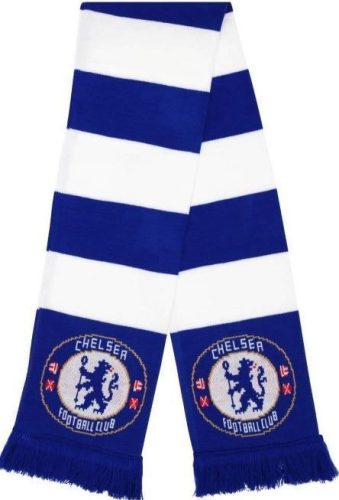 Chelsea FC két oldalas szurkolói sál Striped