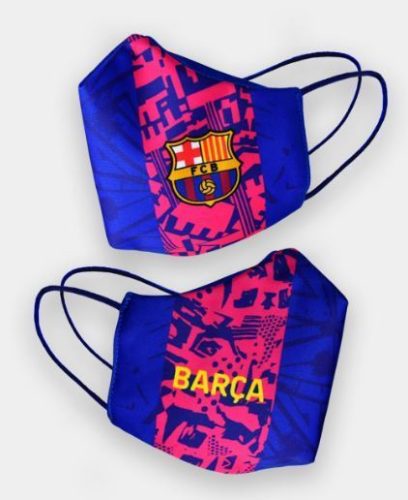 FC Barcelona felnőtt textil szájmaszk Mozaik