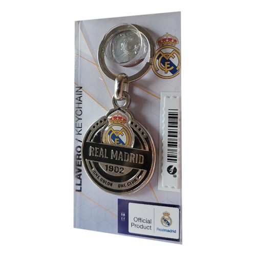 Real Madrid antikolt fém kulcstartó Exclusive