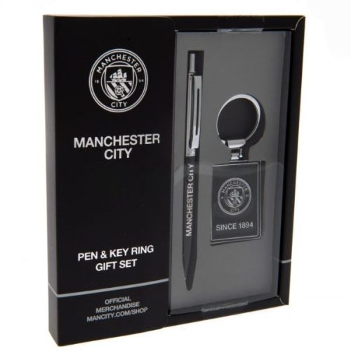 Manchester City FC toll és kulcstartó szett díszdobozban