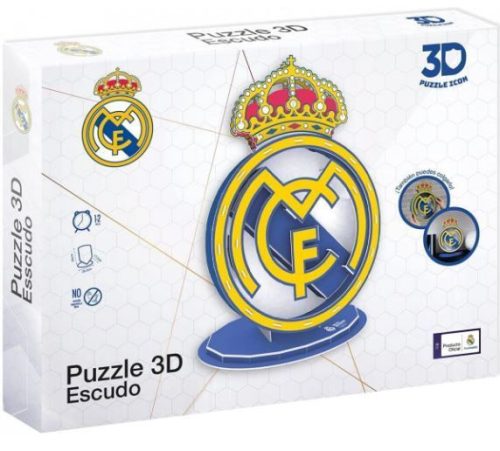 Real Madrid FC nagy 3D puzzle Címer
