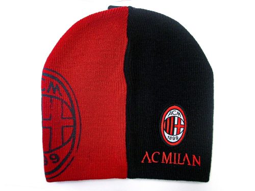 AC Milan FC kötött téli sapka HalfCrest