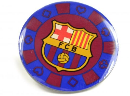 FC Barcelona kitűző Póker zseton