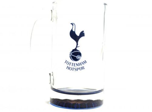 Tottenham Hotspur FC masszív üveg füles sörös korsó