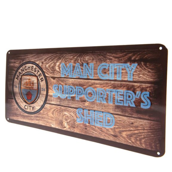 Manchester City fém utcatábla nagy Supporter