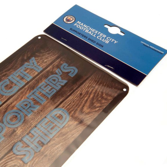 Manchester City fém utcatábla nagy Supporter