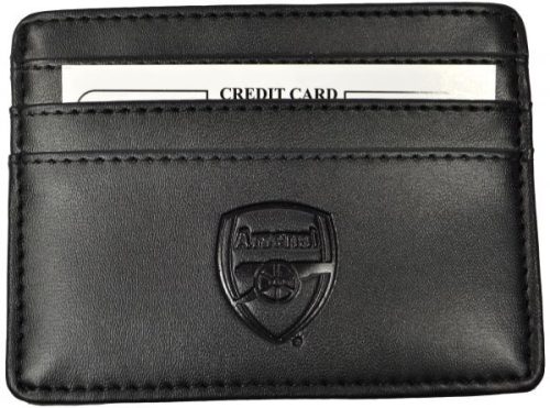 Arsenal FC bőr kártya tartó pénztárca címeres Elegance
