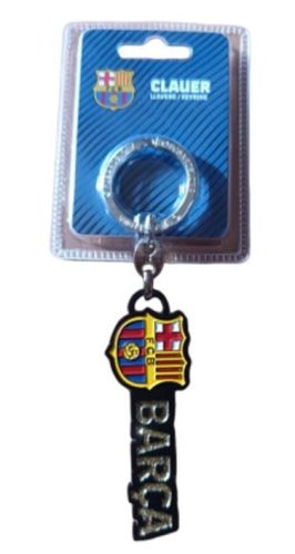 FC Barcelona címeres fém kulcstartó BARCA