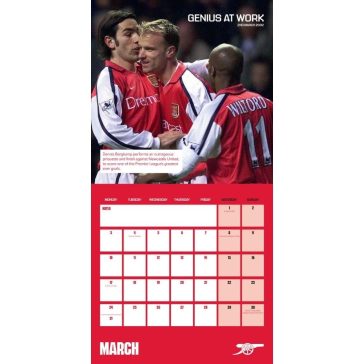 Arsenal FC fali naptár 2025 