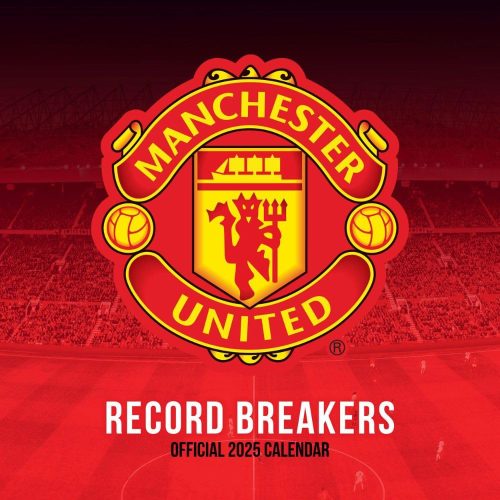 Manchester United falinaptár 2025 30 x 30cm