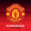 Manchester United falinaptár 2025 30 x 30cm