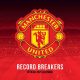 Manchester United falinaptár 2025 30 x 30cm