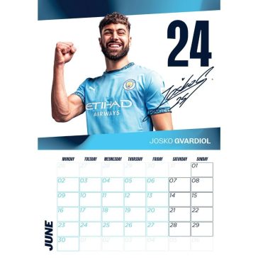 Manchester City FC nagy falinaptár A/3 2025