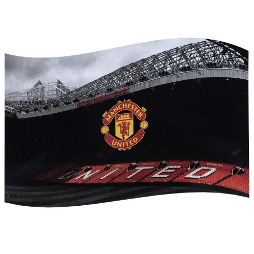 Manchester United FC nagy szurkolói zászló Old Trafford