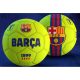 FC Barcelona focilabda – normál 5-ös méret, neonsárga, klubcímerrel