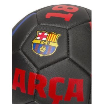   FC Barcelona focilabda – 5-ös méret, fekete, idegenbeli dizájn
