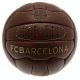 FC Barcelona Retro Heritage focilabda – valódi bőr, 5-ös méret