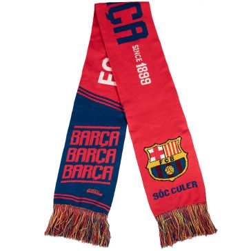 FC Barcelona sál felirattal és címerrel