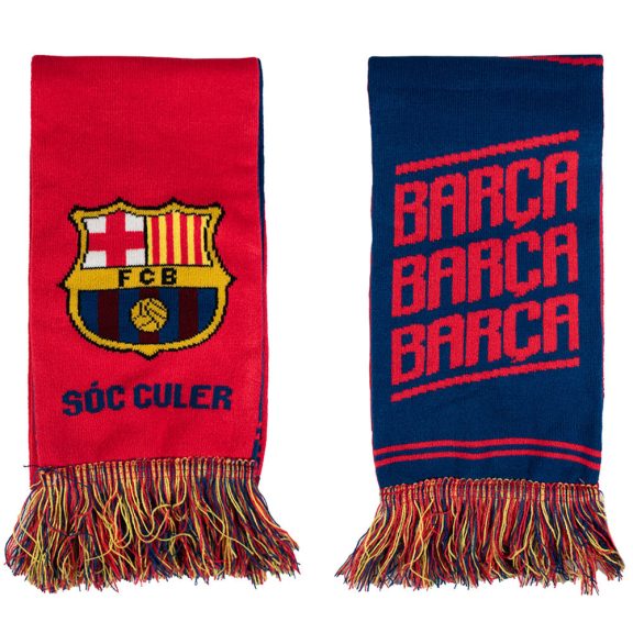 FC Barcelona sál felirattal és címerrel