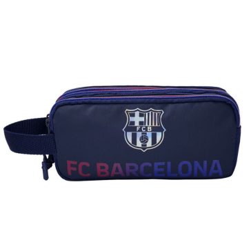   FC Barcelona háromrekeszes tolltartó Silver Crest mintával