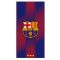 FC Barcelona mikroszálas strandtörölköző címeres mintával 70x140 cm
