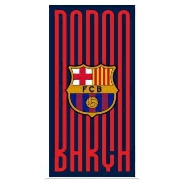   FC Barcelona mikroszálas strandtörölköző Barça mintával 70x140 cm