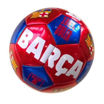   FC Barcelona normál méretű focilabda címeres mintával 5-ös méret
