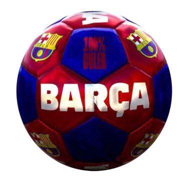   FC Barcelona normál méretű focilabda címeres mintával 5-ös méret