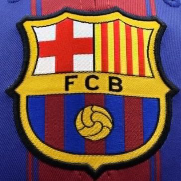   FC Barcelona junior baseball sapka gránátvörös-kék színben