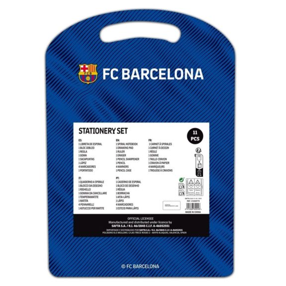 FC Barcelona írószer szett 11 részes 25/26 hazai mez dizájnnal
