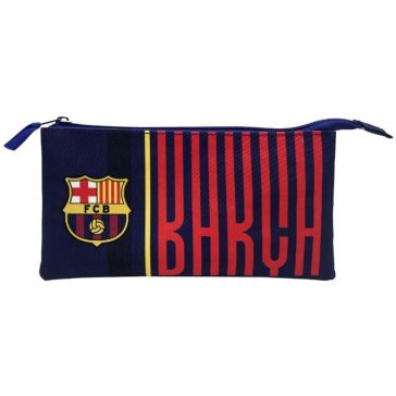 FC Barcelona tripla tolltartó gránátvörös-kék színben