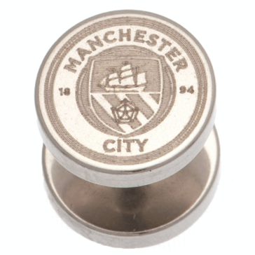 Manchester City FC rozsdamentes acél fülbevaló