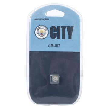 Manchester City FC rozsdamentes acél fülbevaló