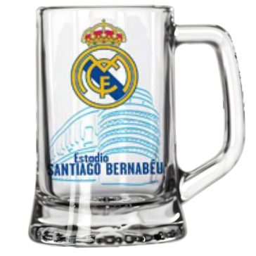 Real Madrid söröskorsó Bernabéu Stadion grafikával