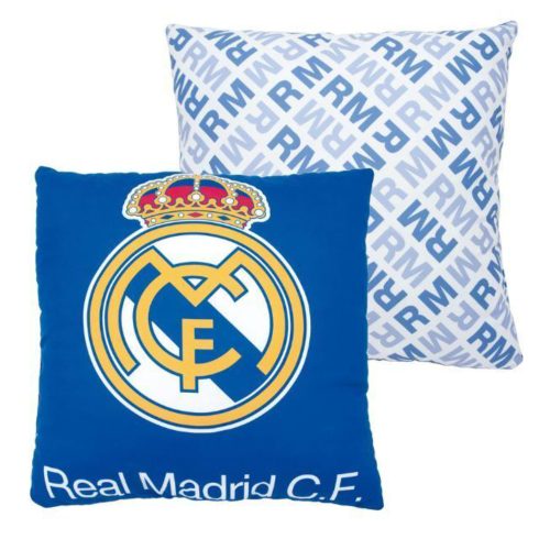 Real Madrid díszpárna – mikroszálas, 40 × 40 cm