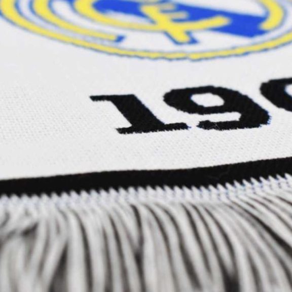 Real Madrid fehér-fekete szurkolói sál 140x20 cm
