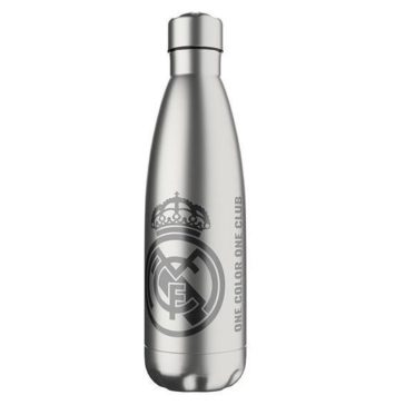   Real Madrid rozsdamentes acél kulacs 550 ml, ezüst színben
