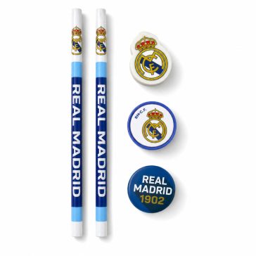 Real Madrid 5 részes iskolai írószer szett